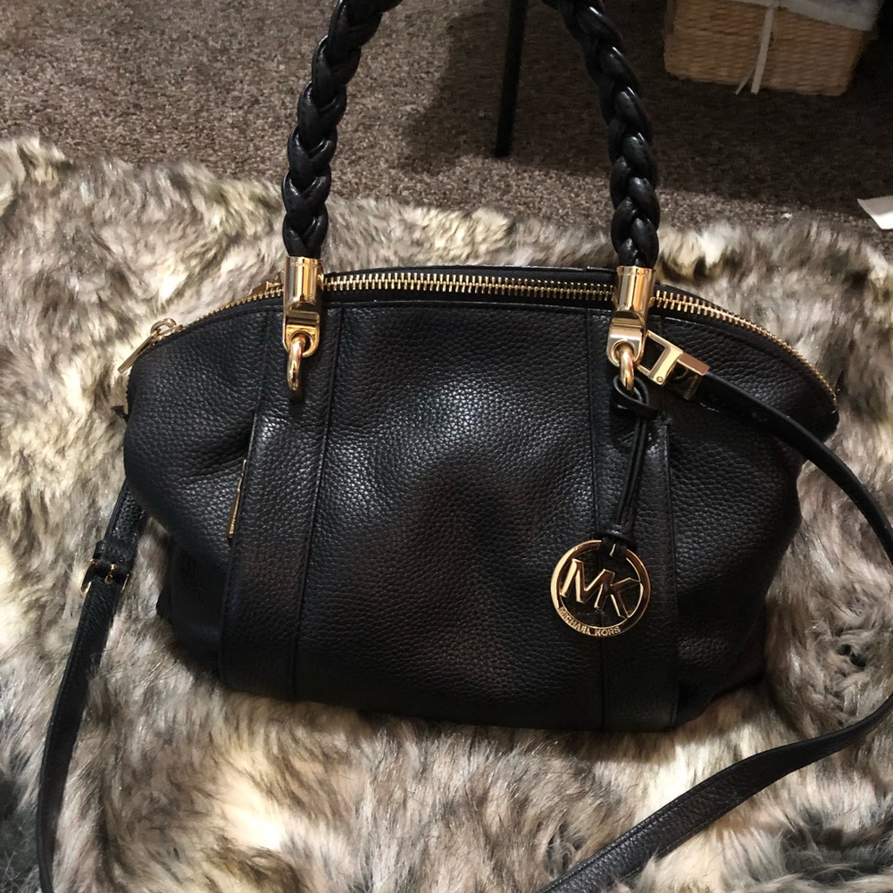 Michael Kors Naomi bowling satchel